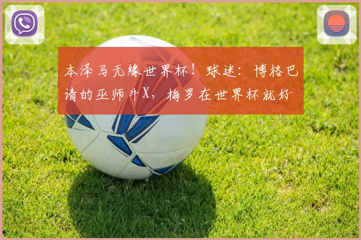 本泽马无缘世界杯！球迷：博格巴请的巫师牛X，梅罗在世界杯就好