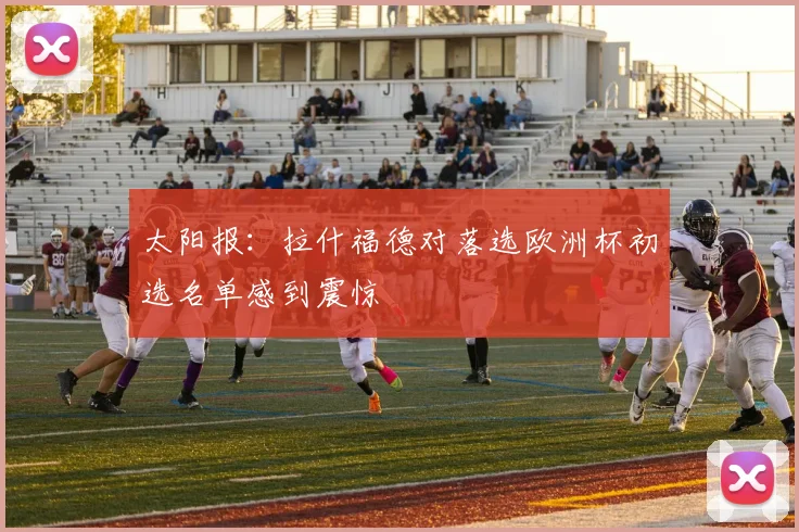 太阳报：拉什福德对落选欧洲杯初选名单感到震惊